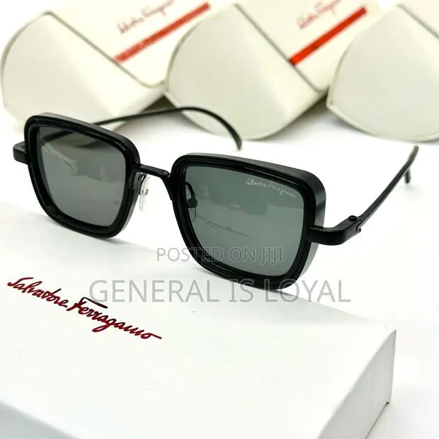 Salvatore Ferragamo Metal Sunglasses · Photo 1