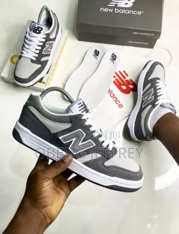 Original New Balance480 Gray/White · Photo 1
