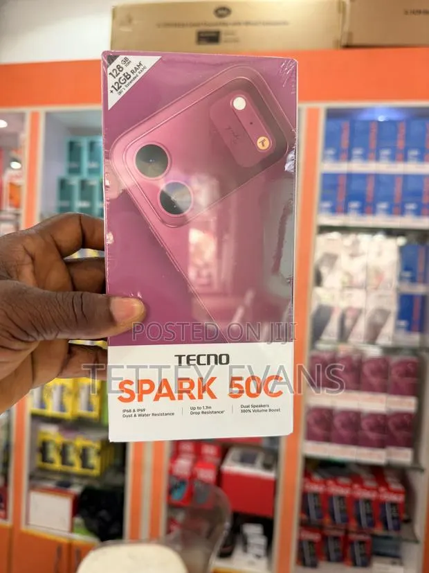 New Tecno Spark 50 128 GB Gray · Photo 1