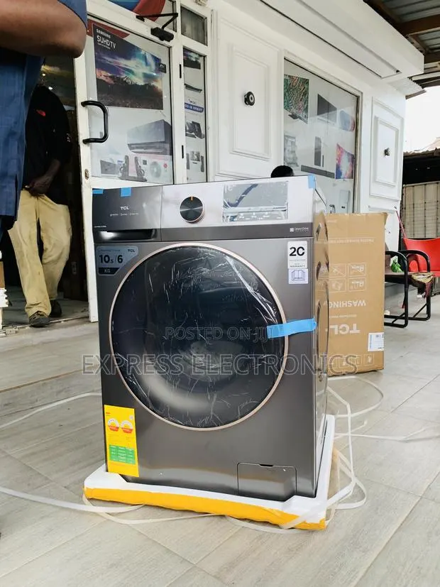 Sho the New TCL P211flg” Front-Load-Washing-Machine-10.5Kg-P211flg · Photo 1