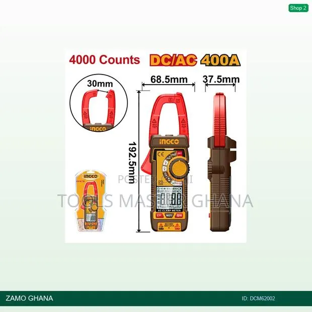 Dc/Ac Clamp - Dcm62002 · Photo 1
