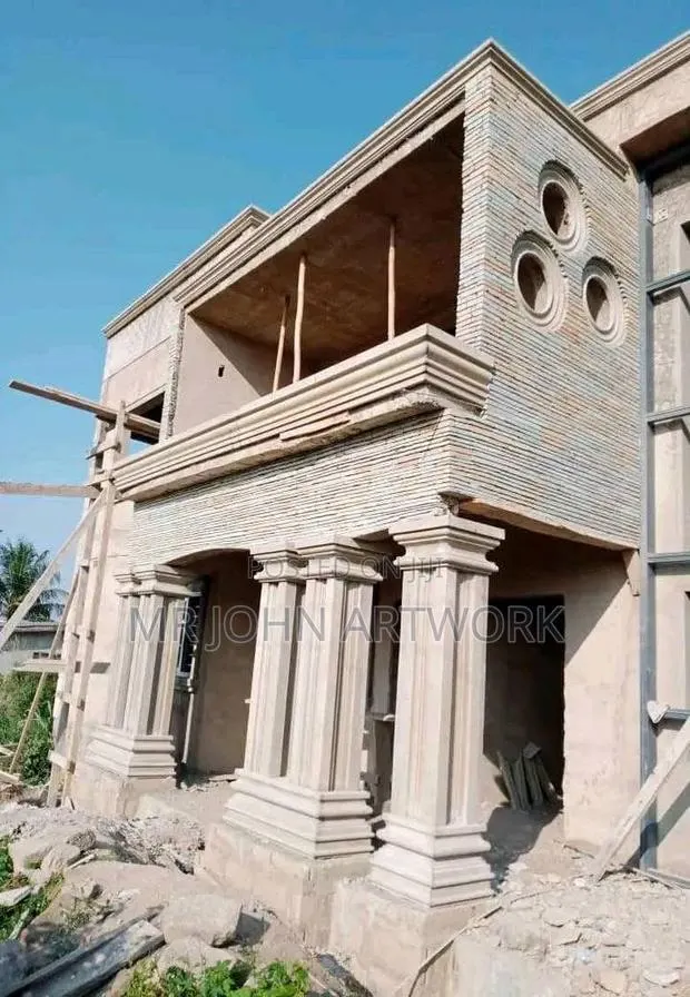 Parapet, Pillars and Copping Design Artwork Designer Mixed · Photo 1
