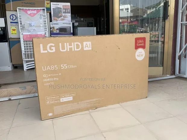 55 Inch LG Uhd Ai Ua85 Smart TV Ai Magic Remote Hdr10 Webos25 · Photo 1