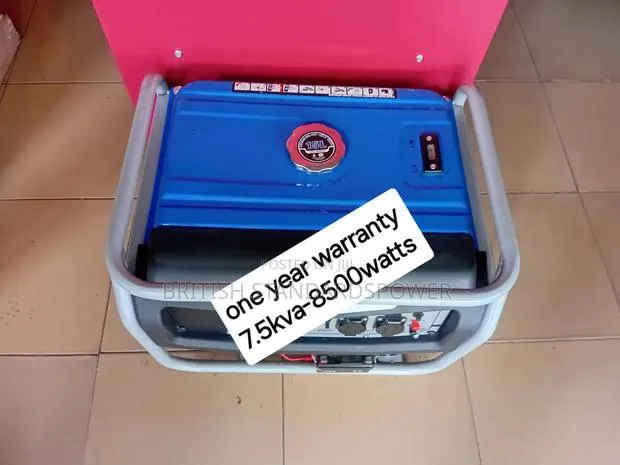 Great Performance Level 7.5kva Petrol Generator · Photo 1