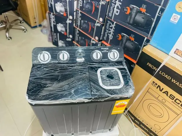 7-Kg Semi-Automatic Twin-Tub Nasco Washing Machine · Photo 1