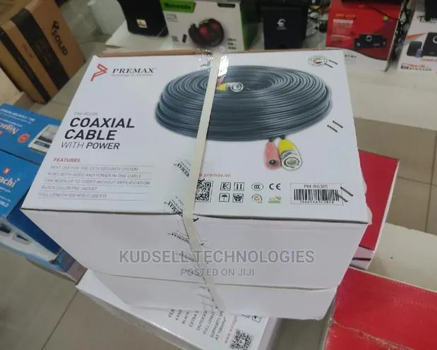 Premax Coaxial Cable With Power 305m · Photo 1