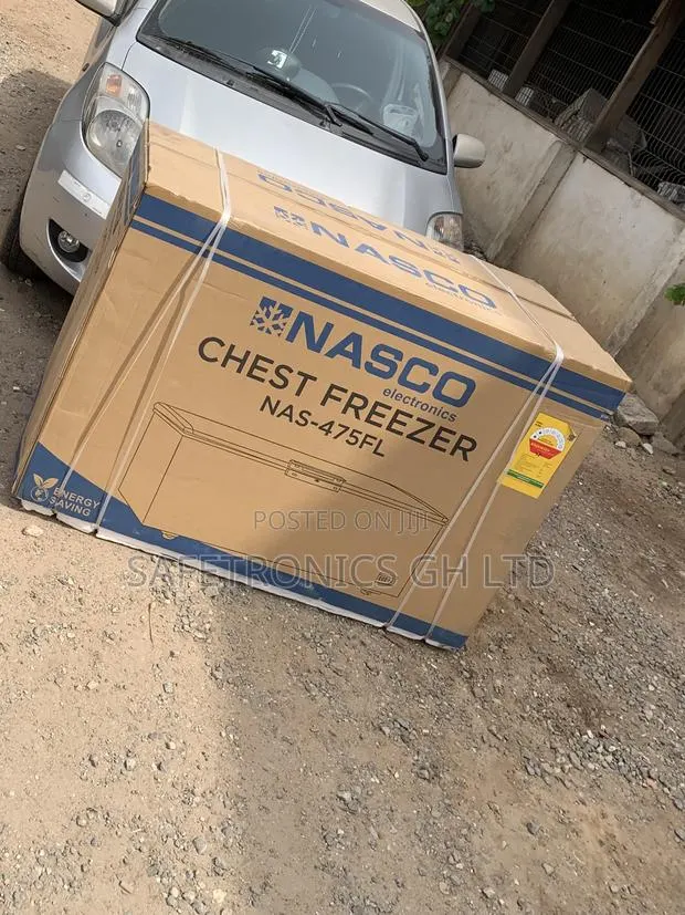 Newest Update Nasco 400 LTRS Chest Freezer – Black (Nas-475fl-B) · Photo 1