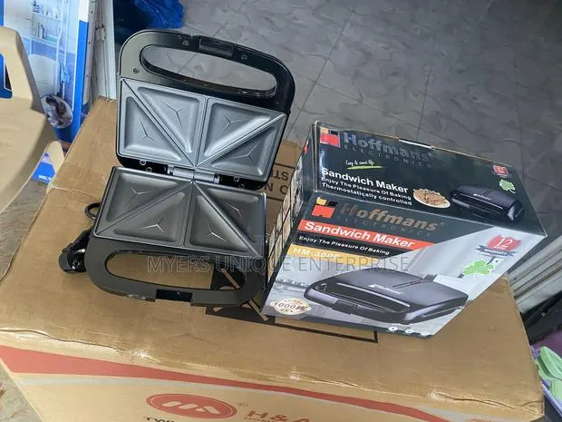 Hoffmans 1000W Electric Grill Sandwich Maker · Photo 1