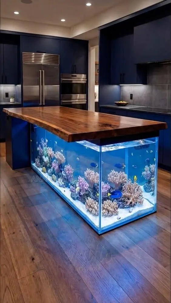 Kitchen Island Aquarium · Photo 1