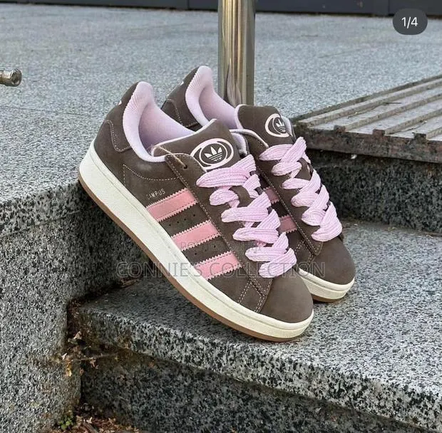 Adidas Campus 00’S Brown Pink · Photo 1
