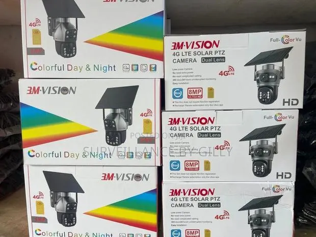 Dual Lens Solar Camera 4g PTZ · Photo 1