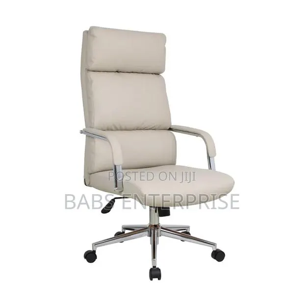 Eldo Fixed Chrome Armrest Backrest and Seat Chair