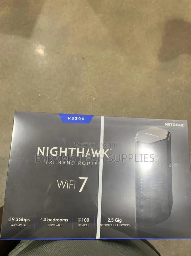 Netgear Nighthawk Rs300 Tri-Band Router Wifi 7 · Photo 1