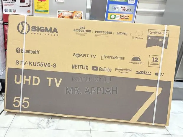Buy Classic Sigma 55 Inch Uhd Smart Android Frameless Television · Photo 1