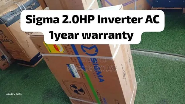 Sigma 2.0HP Inverter AC Heavy Duty Cooling With Energy Efficiency · Photo 1