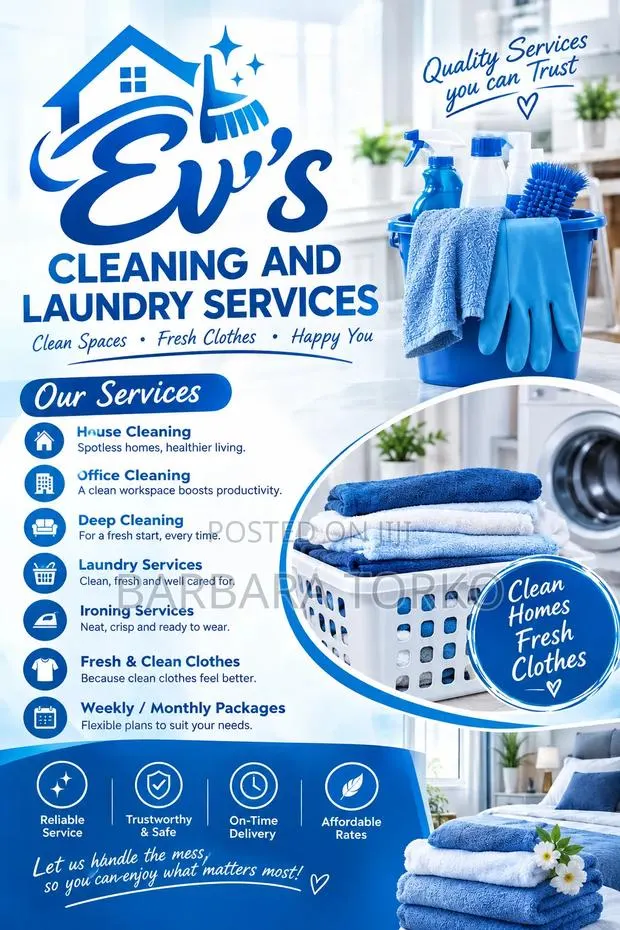 Door to Door Cleaning and Laundry Services · Photo 1