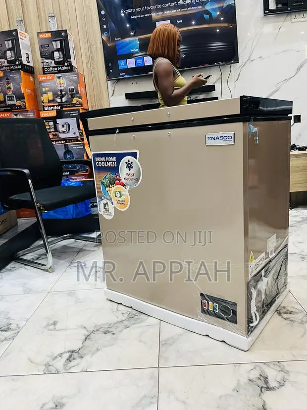 Latest and Affordable Nasco 150l Chest Freezer(Gold)Nas-200fl · Photo 1