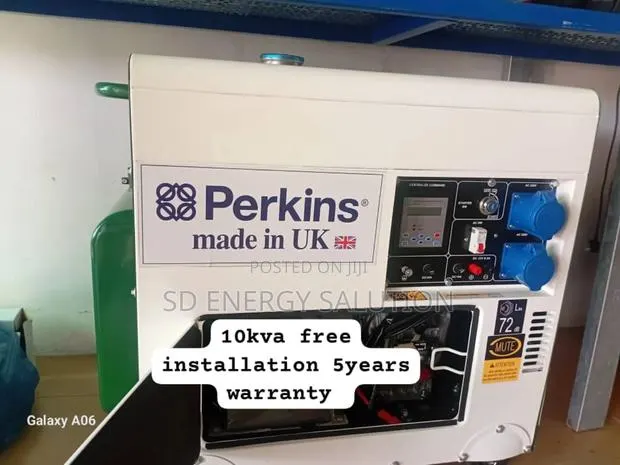 Gen Shift Perkins 10kva Diesel 13000watts Diesel Generator · Photo 1