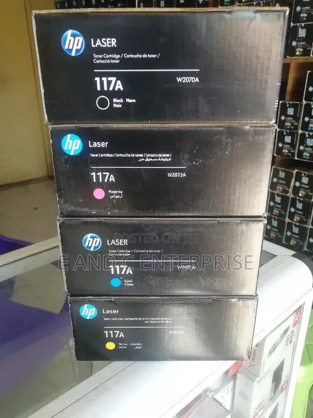 Hp Toner 117a All Colors Original · Photo 1