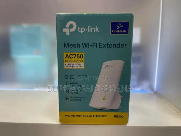 Tp Link RE200 Wi-Fi Extender AC750 · Photo 1
