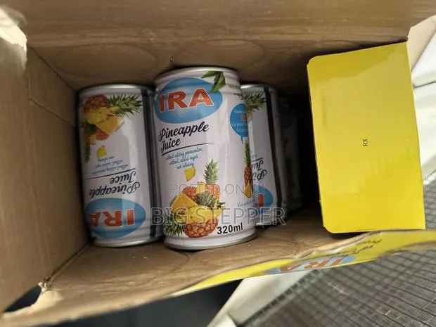 Ira Pineapple Juice Available 24 Cans 330ml · Photo 1