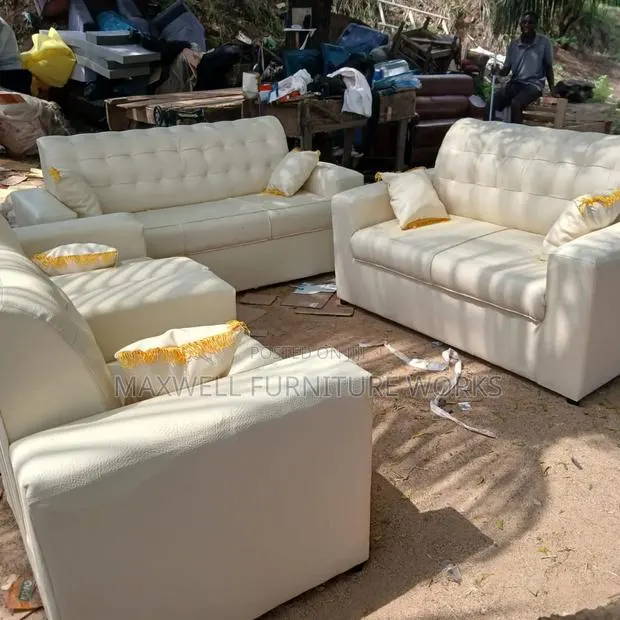 Quality Utv Leather Sofa Set( Payment After Delivery) · Photo 1