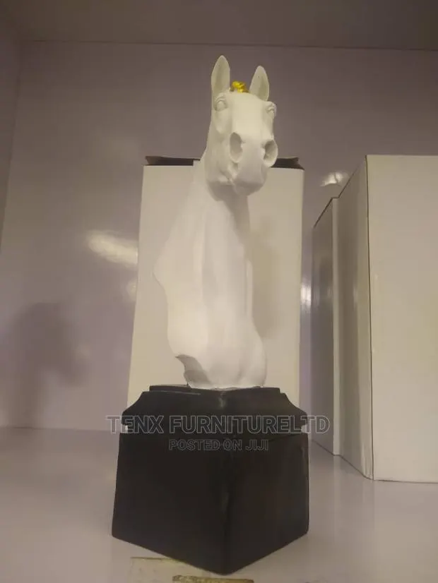 Horse Head Abstract (White) · Photo 1