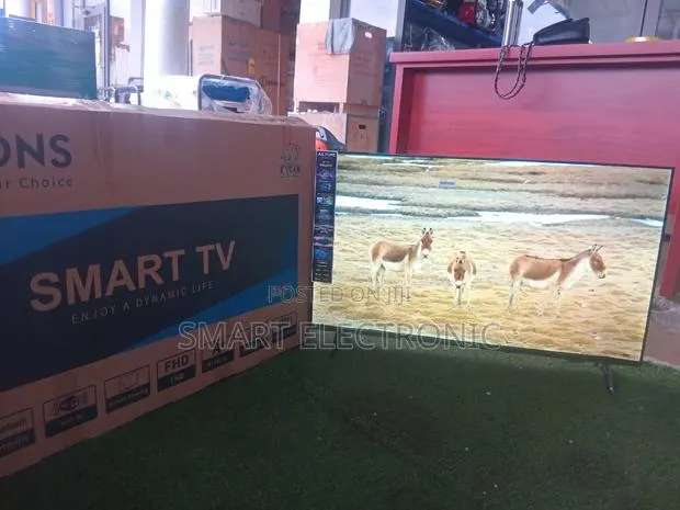 Ailyons 43′′ Smart Television – Stylish Big Screen TV for Modern Homes · Photo 1