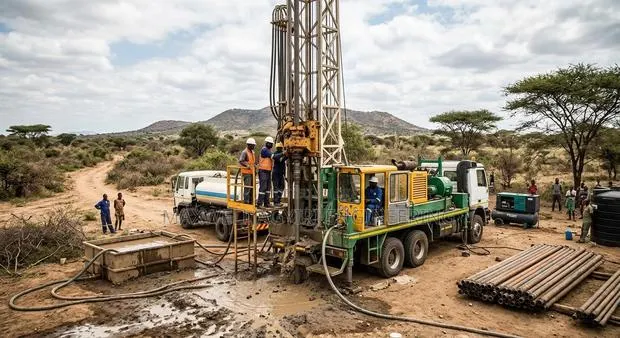 Community Borehole Drilling Masters in Apam · Photo 1