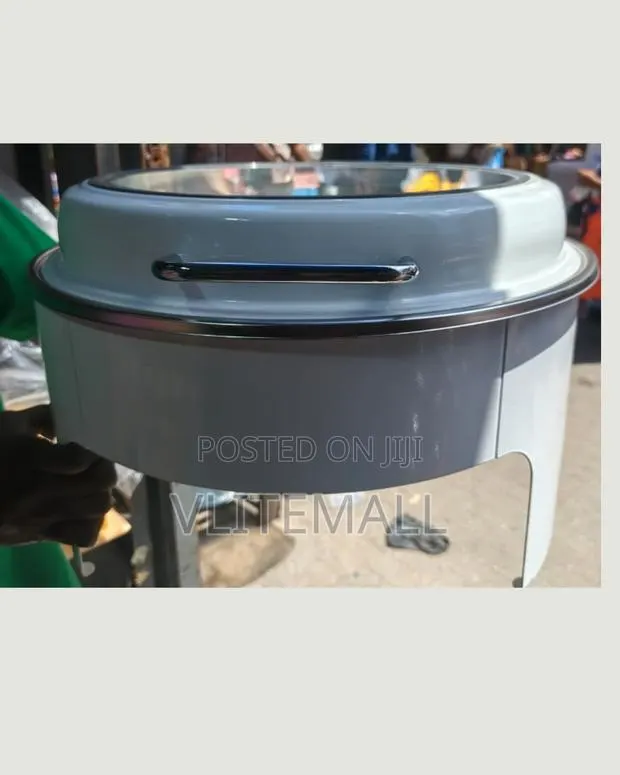 Round Hydraulic Stainless Steel Chafing Dish · Photo 1