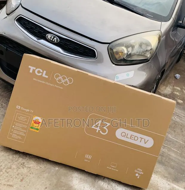 Durable Sleek TCL < Smart Android 43 Inch Qled TV · Photo 1