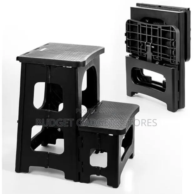 Plastic Steps Stool Folding Ladder · Photo 1