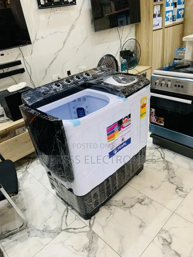 Brand New Pearl 15kg Washing Machine — High Capacity for Large Family · Photo 1