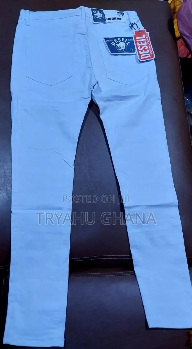 Authentic Mens Jeans Pure Original White · Photo 1