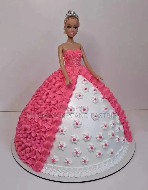 Beautiful Barbie Doll Birthday Cake · Photo 1