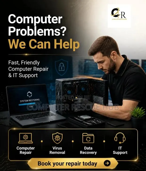 Computer Rescue Hub – Fast, Reliable Computer Repair Services · Photo 1