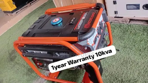 Heavy-Duty Ecoolmax 10kVA Generator With Key Start 10kva · Photo 1