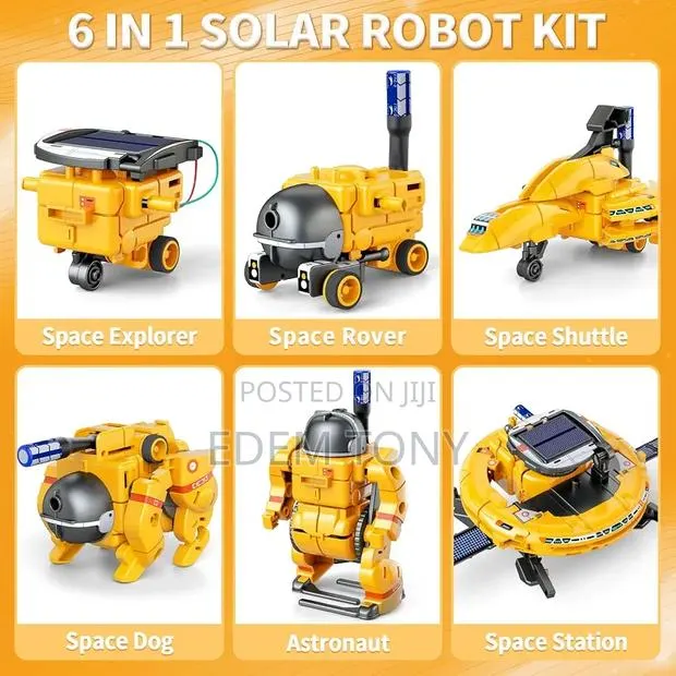 6-in-1 Solar Powered Space Fleet Stem Kit for Educational Building · Photo 3