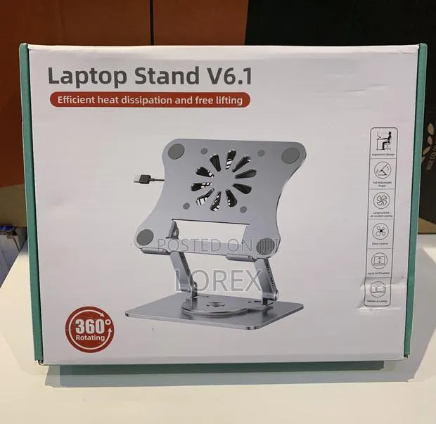 Laptops Stand With Cooling Fan V6.1 · Photo 1