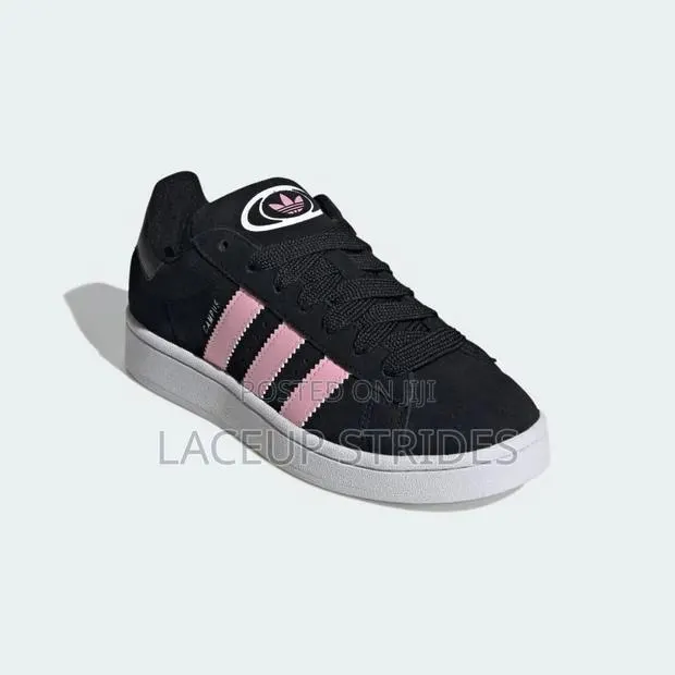Adidas Campus Black & Pink · Photo 1