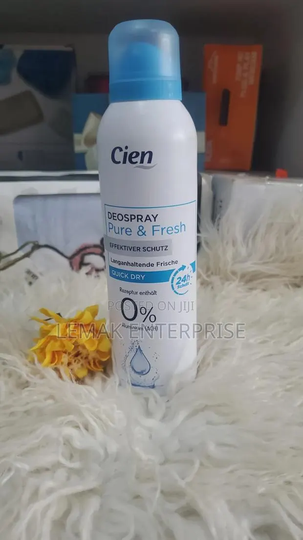 Cien Deospray Pure and Fresh. Zero Aluminum 200 mlFrom Germany. · Photo 1