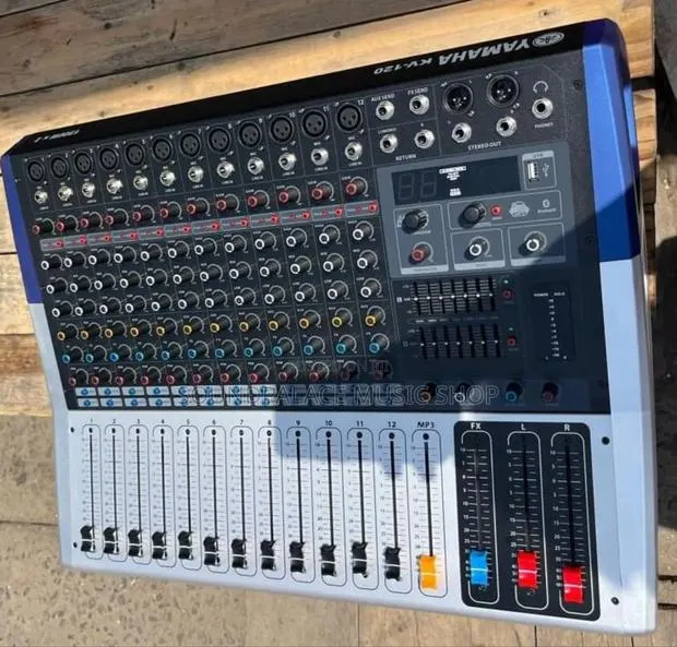 Yamaha KV-120 12-Channel Powered Audio Mixer · Photo 1
