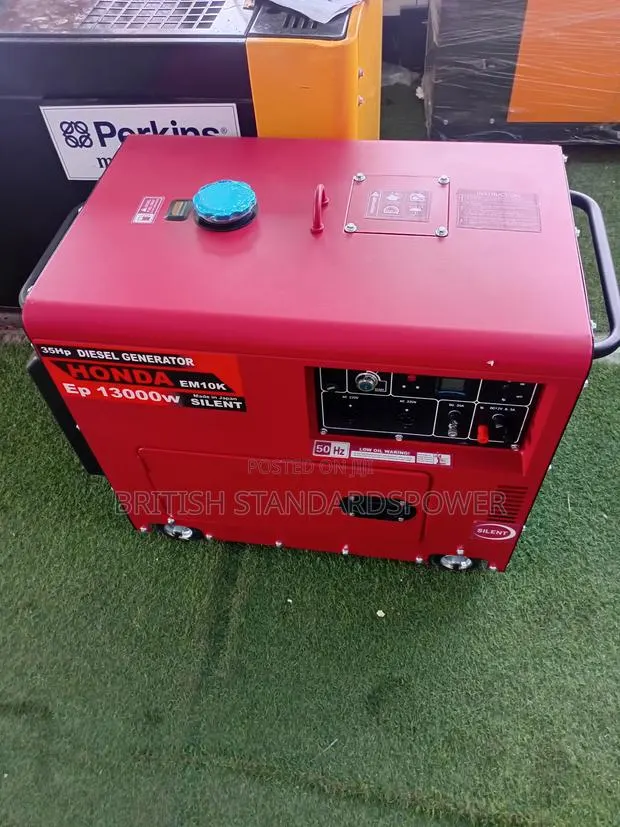 Reliable Genset, Low Noise and High Output Honda 10kva at Generator · Photo 1