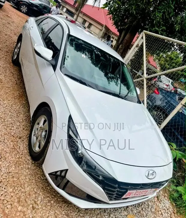 Hyundai Elantra 2021 White · Photo 1