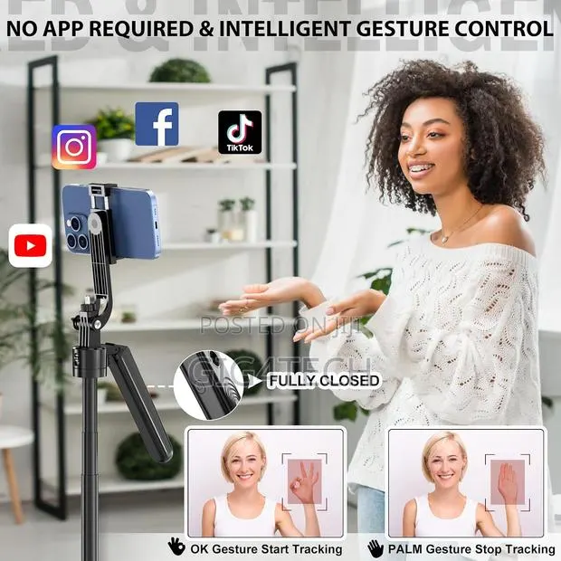 F01 Ai Face Tracking Tripod Stand · Photo 1