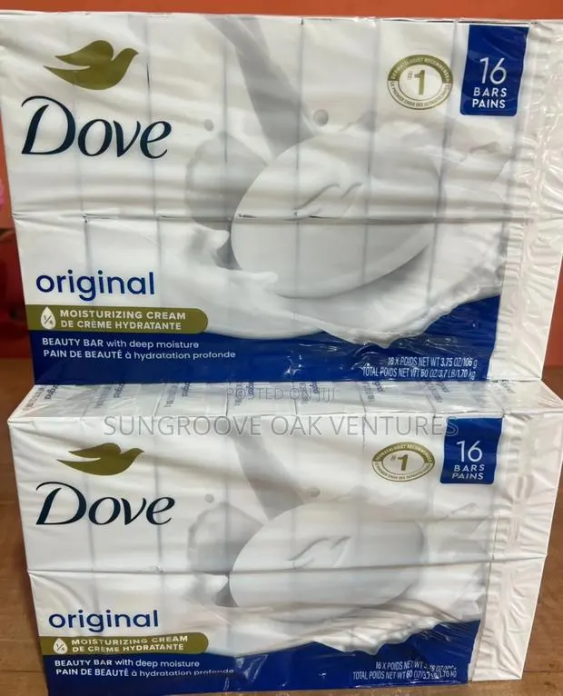 Dove Original Moisturising Bar Soap 16cts (Original Soap) · Photo 1