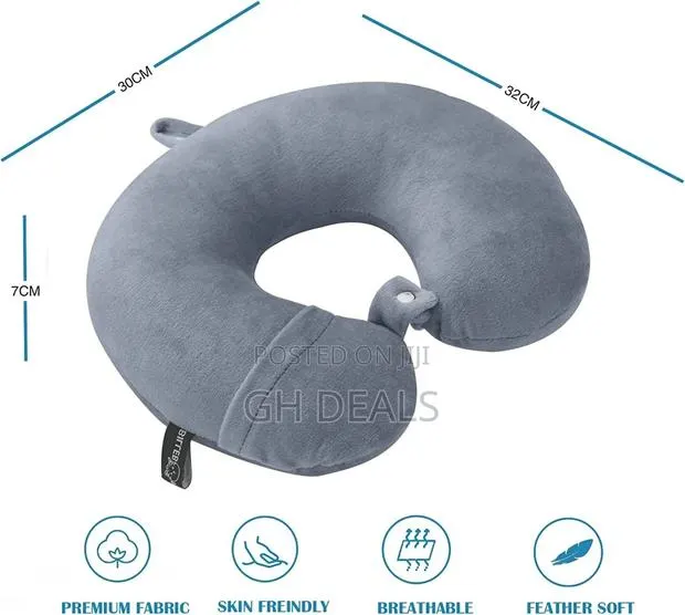 Neck Pillow, Travel Pillow With Comfortable Sleeping · Photo 1