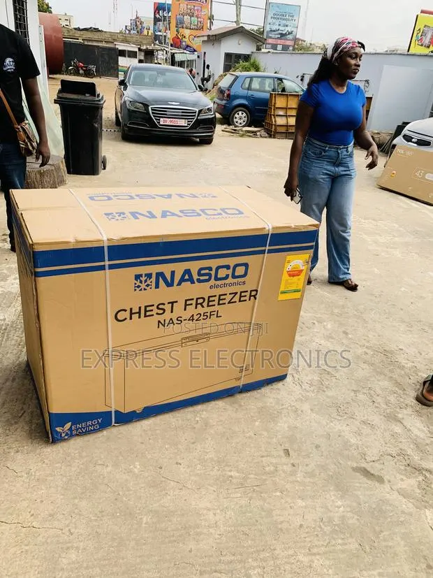 Hot Deals on Nasco Chest Freezer Single Door NAS-425fl · Photo 1