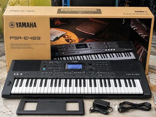Yamaha PSR-E483 Digital Keyboard. · Photo 1