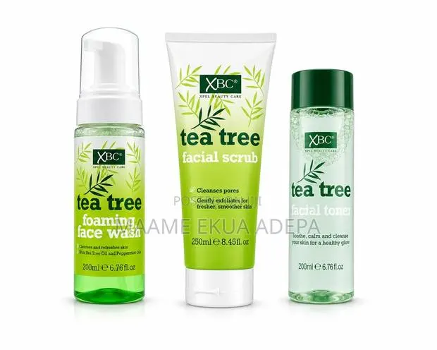 Tea Tree Facial Scrub, Wash and Toner · Photo 1